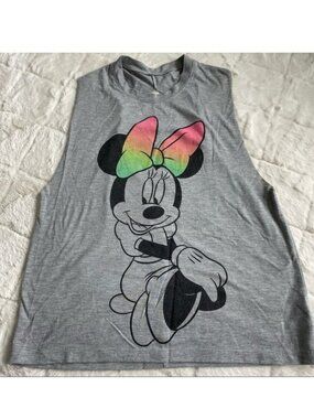 Disney | Minnie Mouse Pastel Twist Muscle Tee | Size Small